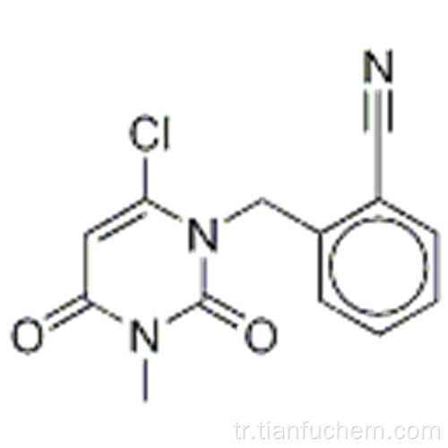 Benzonitril, 2 - [(6-kloro-3,4-dihidro-3-metil-2,4-diokso-1 (2H) -pirimidinil) metil] - CAS 865758-96-9